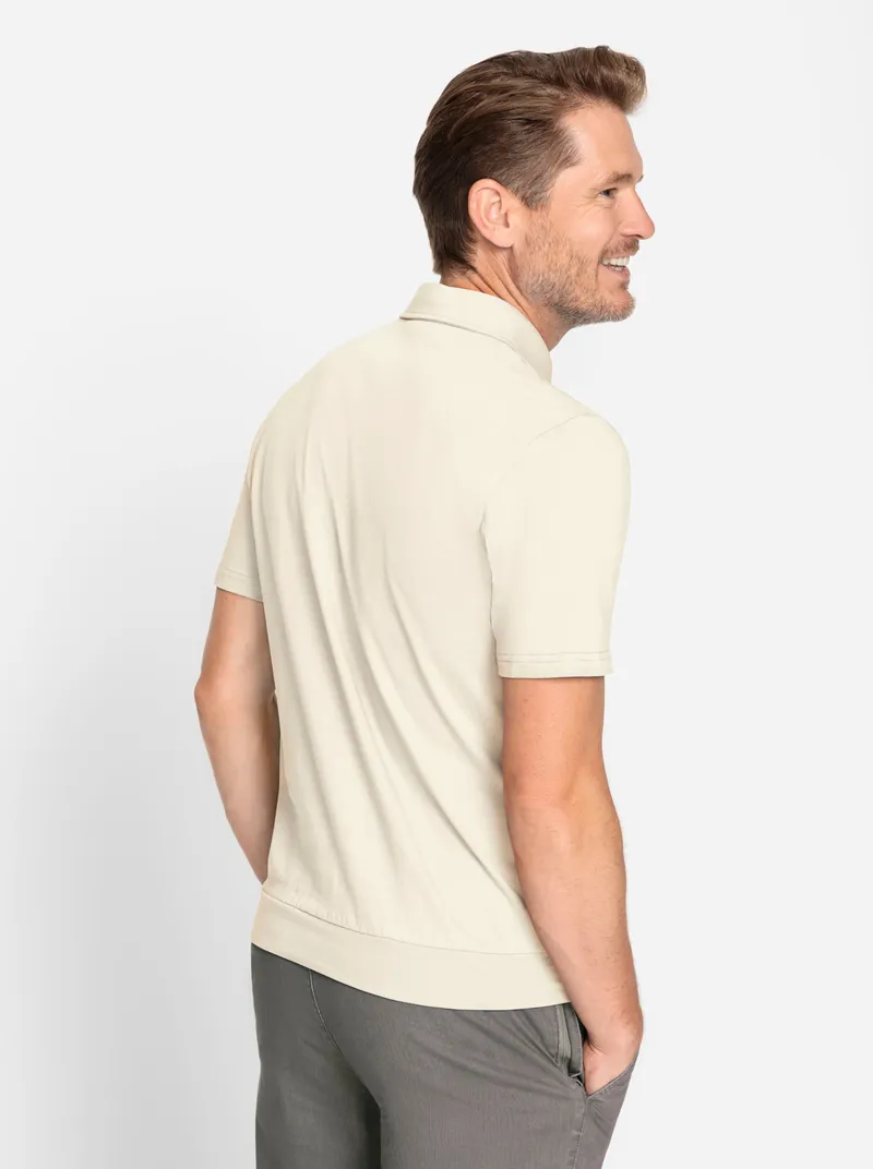 marco donati Kurzarm-Shirt, Stein, – Produktbild 2 von 2