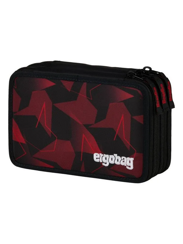 Ergobag Ergobag Federmäppchen Maxi Mäppchen, (1-tlg), mit Stiften befüllt, Schwarz, – Produktbild 5 von 8