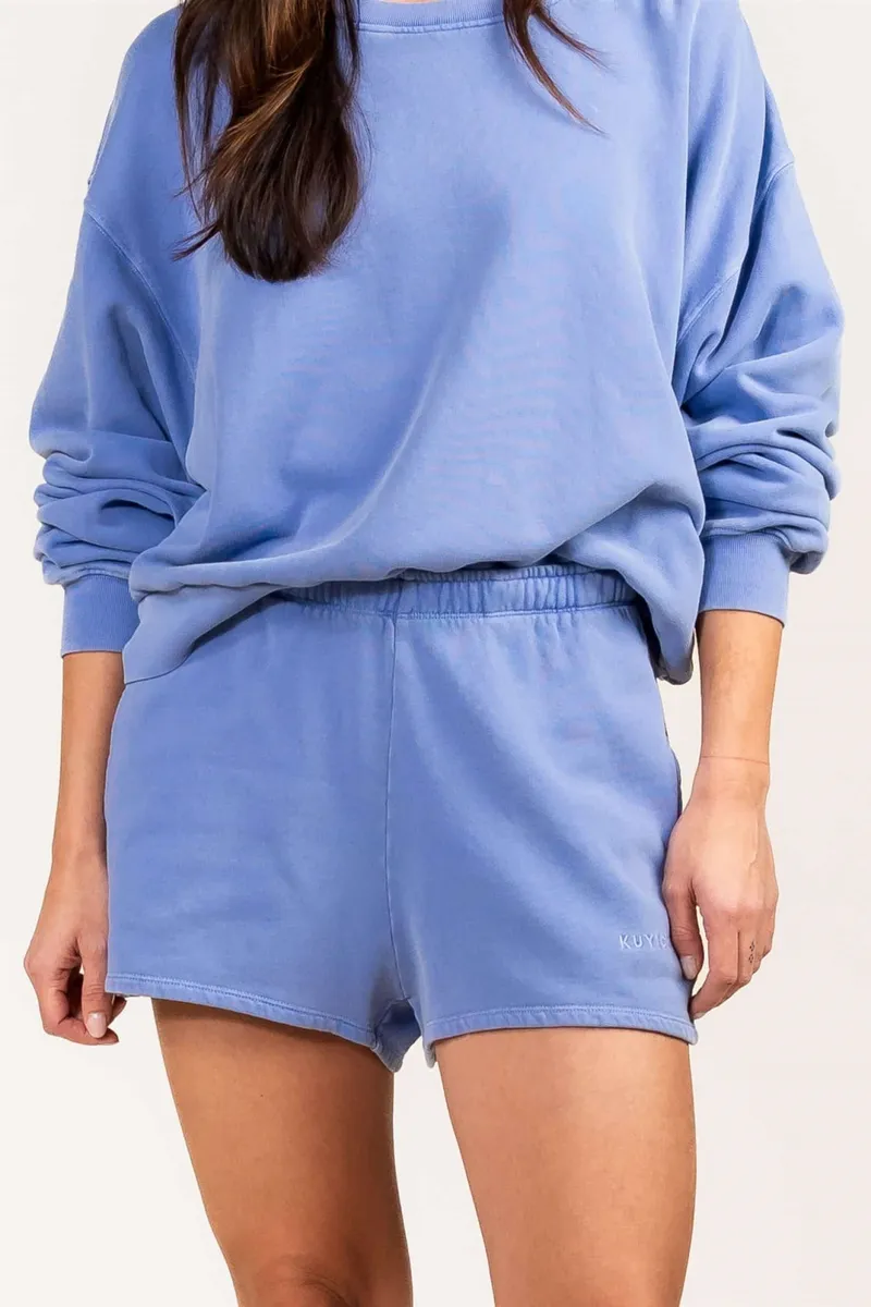 Kuyichi Kuyichi Damen vegan Kurze Hose Megan Lila, Lila, – Produktbild 2 von 2