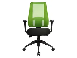 Topstar Topstar Bürodrehstuhl "Lady Sitness Deluxe" mit Armlehnen und Kunststofffußkreuz grün – Produktbild 1 von 1