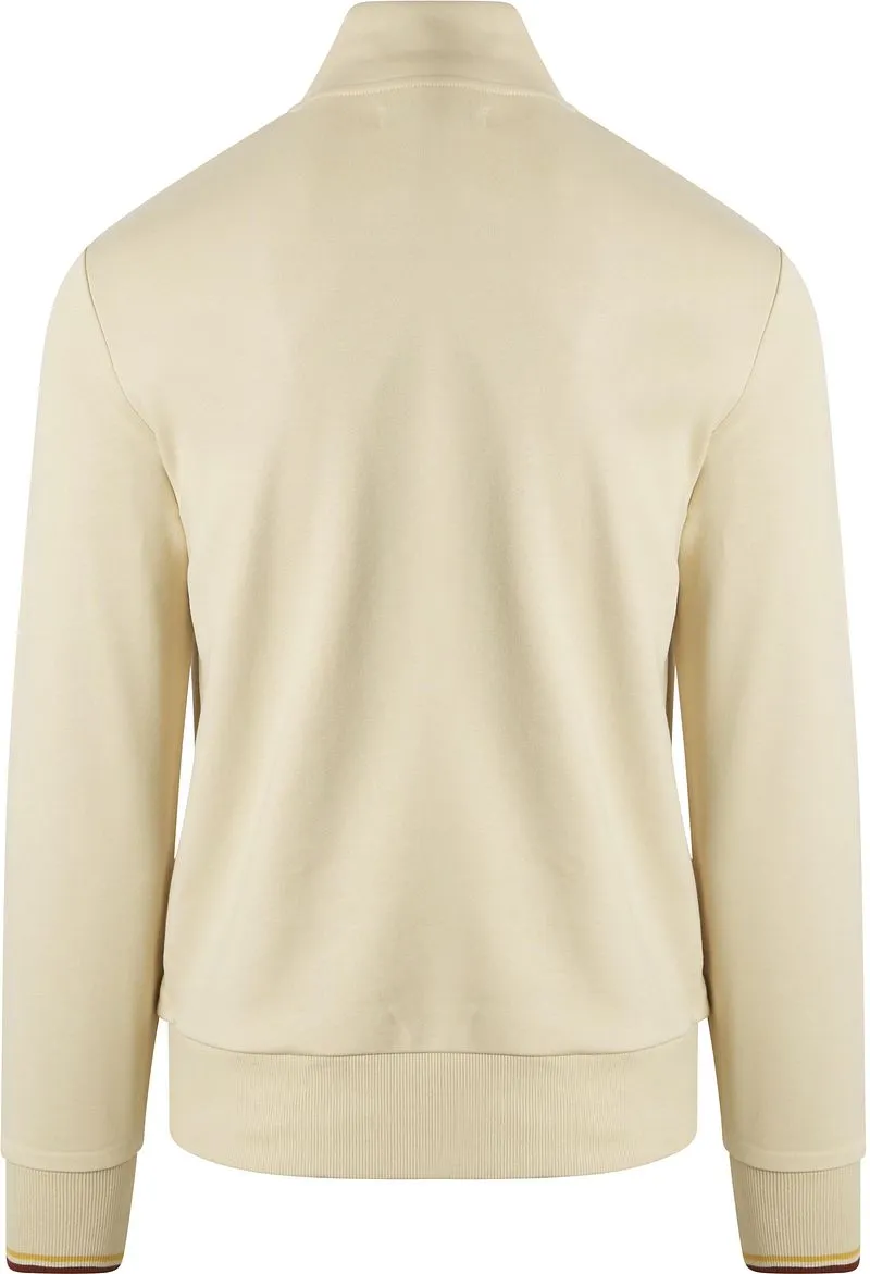 Fred Perry Fred Perry Half Zip Pullover Ecru - Größe XXL, Beige, – Produktbild 3 von 3