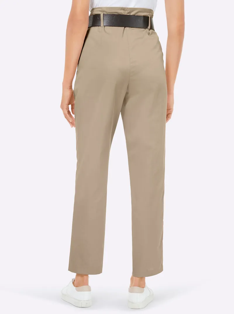 Witt Bundfaltenhose, Beige, – Produktbild 3 von 3