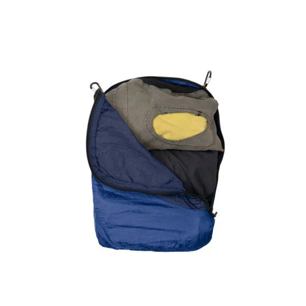 Ticket to the Moon Ticket to the Moon Packwürfel "Travel Cube Large" upcycled, Royal blau/navy blau, – Produktbild 1 von 2