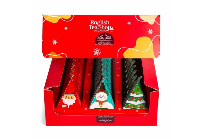 English Tea Shop English Tea Shop Tee Weihnachtsgesellen Set, 3 Sorten, BIO, 30 Pyramidenbeutel – Produktbild 2 von 4