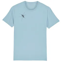Spangeltangel Spangeltangel T-Shirt "Schnake", Männershirt, Herrenshirt, bedruckt, Siebdruck, T-Shirt, Bio-Baumwolle – Produktbild 1 von 1