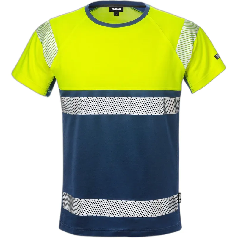 Fristads T-Shirt Fristads CL 1 7518 THV, Jaune, – Produktbild 2 von 2