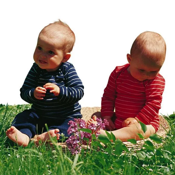 Engel natur Engel natur Engel Bio Merinowolle Baby Body lang-Arm, 166 kirschrot/natur, – Produktbild 1 von 1