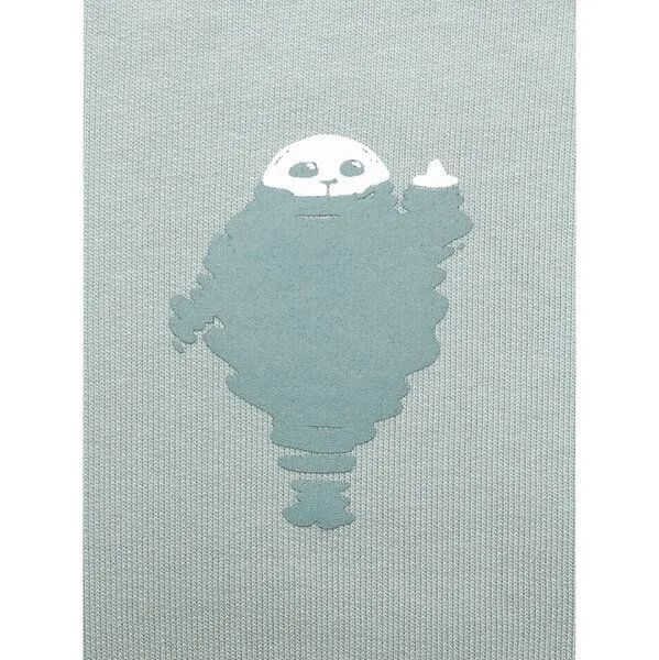 FÄDD FÄDD Damen Sweatshirt Hoodie aus Bio-Baumwolle "ARSCHROBBE", Grau, – Produktbild 3 von 4