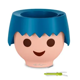 Lechuza® Lechuza® 'Ojo', ocean blue, ca. Ø 21 x H 15,8 cm – Produktbild 1 von 1