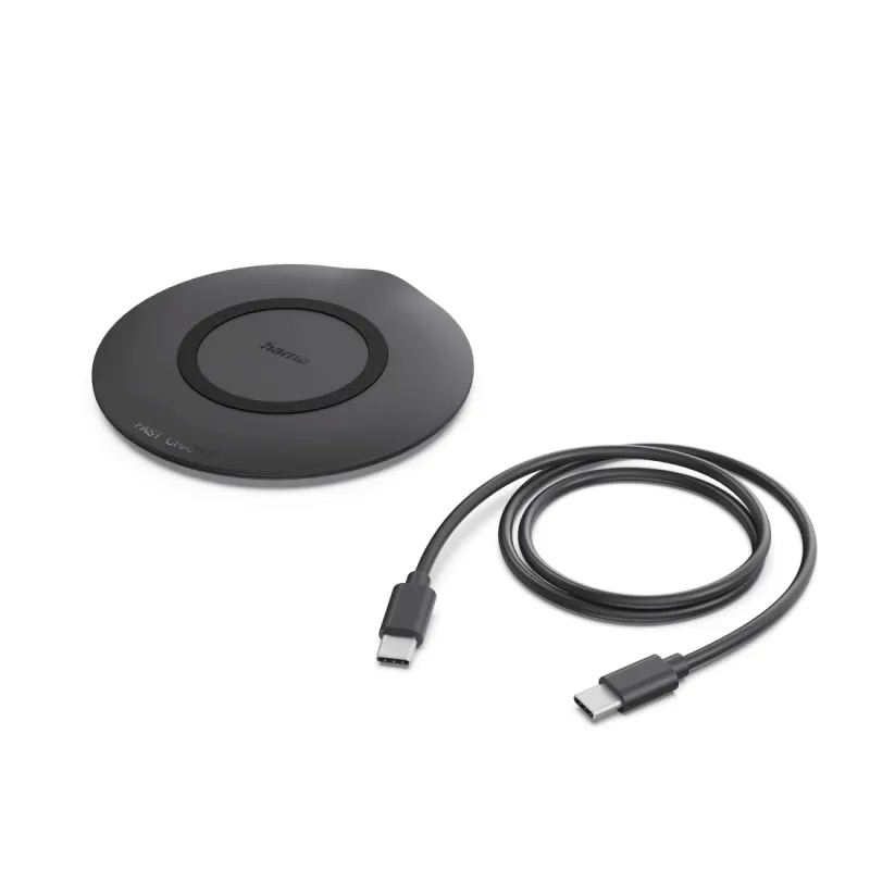 Hama Hama Wireless Charger, kabelloses Smartphone-Ladepad, 15 W – Produktbild 4 von 7