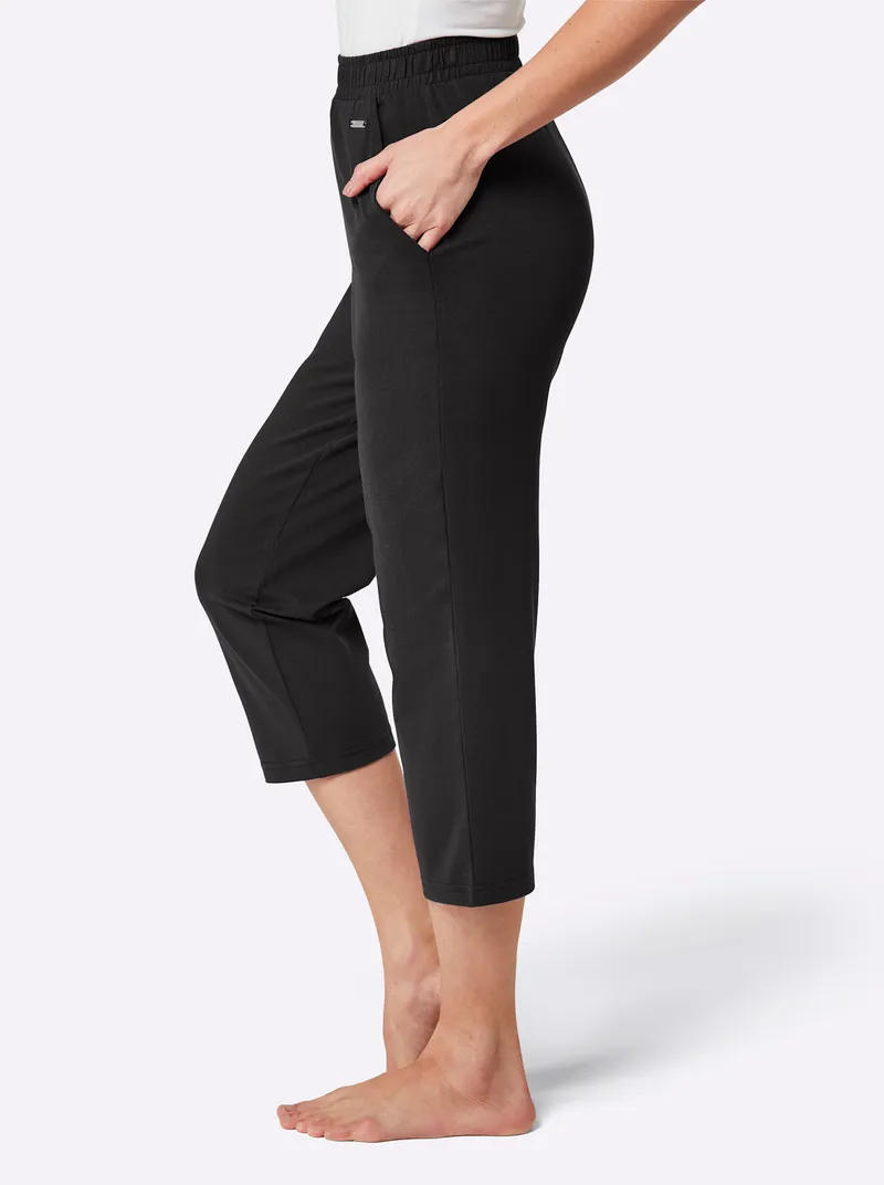 feel good 7/8-Hose, Schwarz, – Produktbild 2 von 3