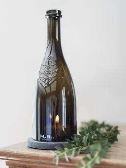 MaBe MaBe Wein Windlicht aus der italienischen Flasche vom Gardasee – Produktbild 1 von 1