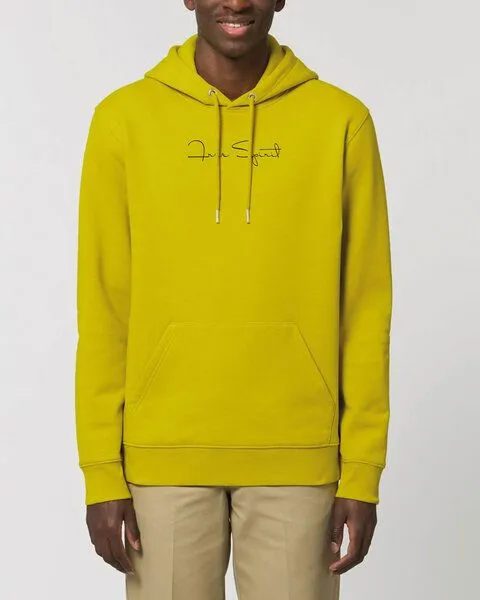 Human Family Human Family Bio Unisex Hoodie - "Charmer - Free Spirit" in verschiedenen Farben, Gelb-grün, – Produktbild 2 von 3