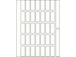 endi haft 700 Etiketten 12 x 30 mm – Produktbild 1 von 1
