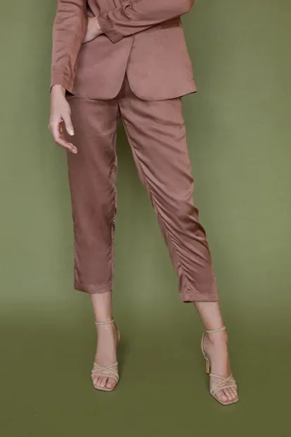 Neu Nomads Neu Nomads Damen vegan Hose Beverly Terra Braun, Braun, – Produktbild 2 von 2