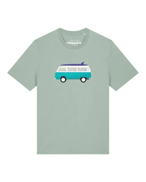 watapparel watapparel T-Shirt Unisex California Dream, Aloe, – Produktbild 1 von 2