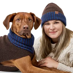 Hunter Hunter Hundepullover Odense mit Mütze (Set) braun 25 cm – Produktbild 1 von 1