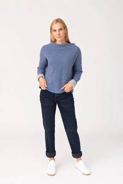 Stapf Damen Pullover Nicoletta, Rauchblau, – Produktbild 1 von 1