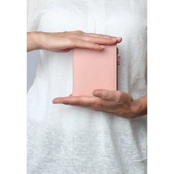 Vargu Vargu Echtleder Geldbörse ADA 1-A, Light pink - mauve, – Produktbild 3 von 4