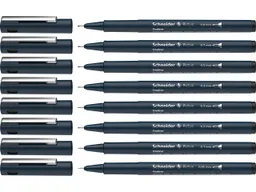 Schneider Schneider 8er Pack Fineliner "Pictus" schwarz – Produktbild 1 von 1