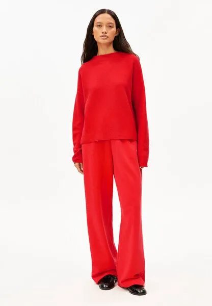 ARMEDANGELS ARMEDANGELS MERINAA Damen Pullover aus Bio-Baumwolle, Mars red, – Produktbild 4 von 4