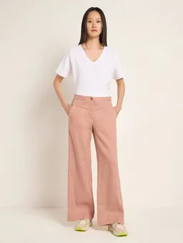 LANIUS LANIUS Marlenehose (OCS) aus Bio-Baumwolle mit Hanf – Produktbild 1 von 1
