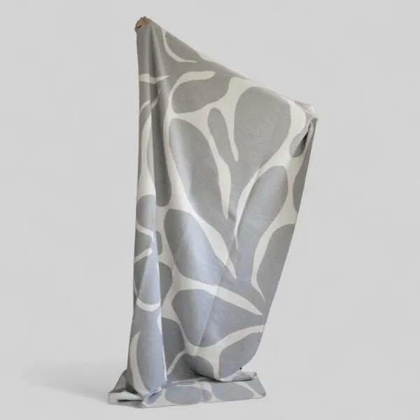 RIEMA Germany RIEMA Germany XL-Kuscheldecke aus Baumwolle BJÖRK, Grau, – Produktbild 1 von 4