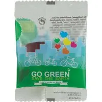 Bio-Fruchtgummi-Bärchen im kompostierbaren Tütchen 10 g, transparent – Produktbild 1 von 1