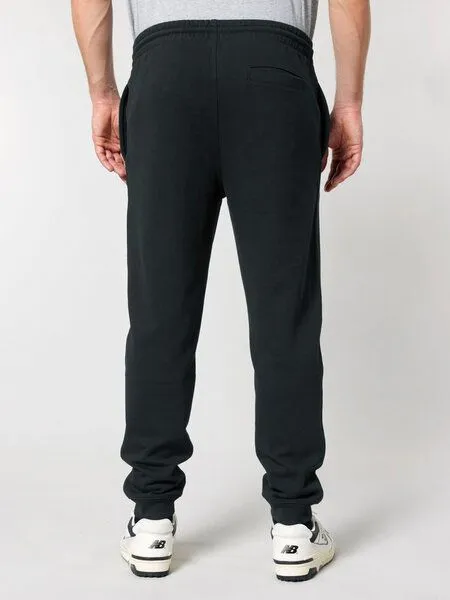 Human Family Human Family Bio Unisex Jogginghose - "Chiller", Schwarz, – Produktbild 3 von 4