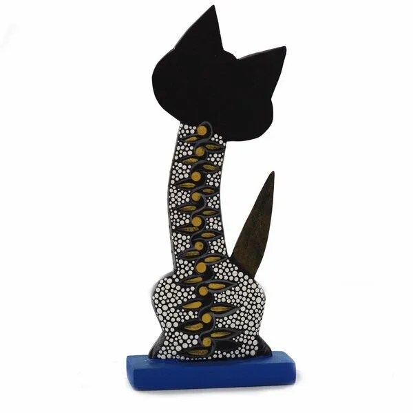Mitienda Shop Mitienda Shop Alebrije aus Holz Katze – Produktbild 2 von 4