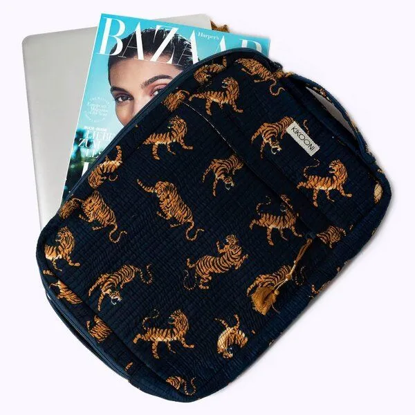 KIKOONI KIKOONI Laptoptasche BUSY K, Midnight tiger, – Produktbild 3 von 4