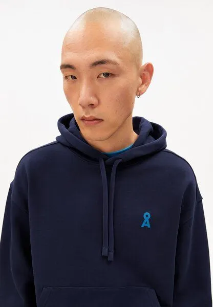 ARMEDANGELS ARMEDANGELS DETOX ARTWORK Herren Sweatshirt aus Bio-Baumwolle, Tinted navy, – Produktbild 3 von 4
