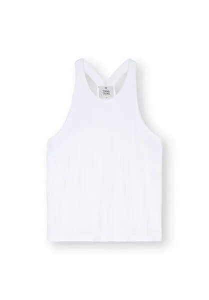 THOKKTHOKK ThokkThokk Damen Tank Top, White, – Produktbild 2 von 7