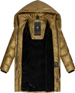 ragwear ragwear Kurzmantel Natalka Bling Damen Wintermantel in schimmernder Optik – Produktbild 1 von 1