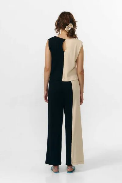 SUITE13LAB Suite13lab Damenculotte BELINO zweifarbig, Schwarz, – Produktbild 3 von 4