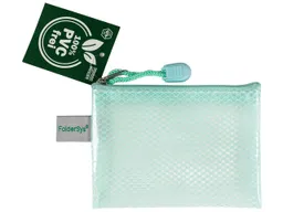 FolderSys FolderSys Kleinkram-Beutel "Candy Bag" mit RV, DIN A7, EVA, pastell grün transparent – Produktbild 1 von 1