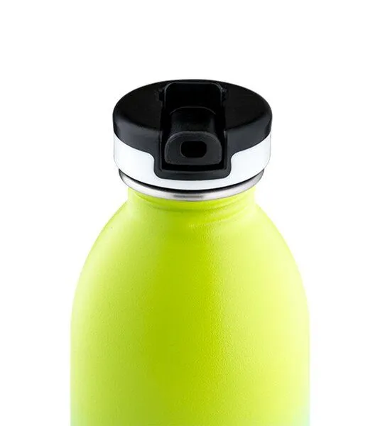 24bottles 24bottles 0,5l Edelstahl Trinkflasche mit Sportverschluss, Titan, – Produktbild 3 von 4