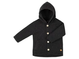Pure pure by Bauer PURE PURE by Bauer Baby und Kinder Jacke mit Kapuze Wollwalk anthrazit Gr. 122/128 – Produktbild 1 von 1