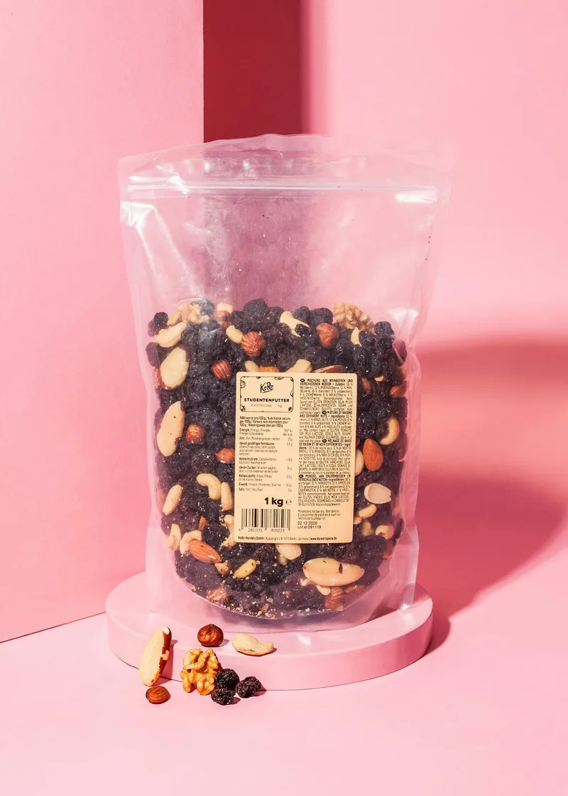 KoRo Studentenfutter Extra Klasse 1 kg – Produktbild 2 von 5