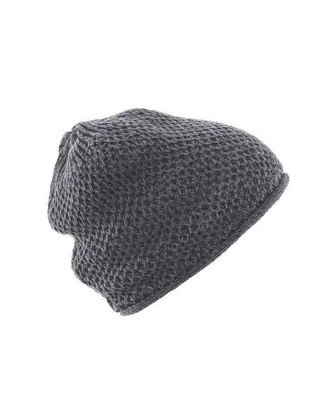 HempAge HempAge Damen / Herren Strickmütze Hanf/Bio-Baumwolle, Anthrazit, – Produktbild 2 von 4