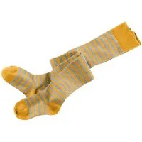 grödo Kinder Strumpfhose messing-geringelt Gr. 1-2 – Produktbild 1 von 1