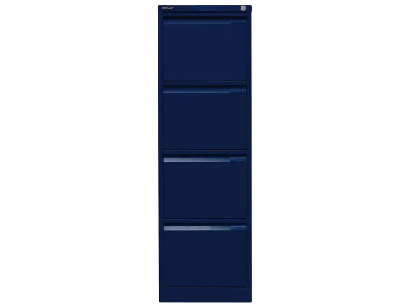 Bisley Bisley Hängeregistraturschrank oxfordbl. 4 Schubladen 1-bahnig – Produktbild 1 von 1