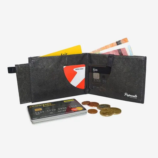 paprcuts paprcuts RFID Portemonnaie Pro, Just black 2.0. (schwarz), – Produktbild 4 von 4