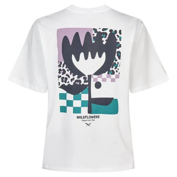 Iriedaily Iriedaily Wildflower T-Shirt, Weiß, – Produktbild 2 von 4