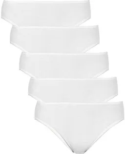 Haasis Bodywear Haasis Bodywear Damen Mini Slip Feinripp 5er Pack – Produktbild 1 von 1