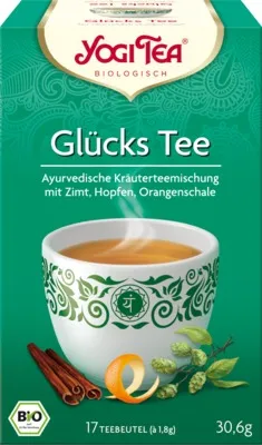 YOGI TEA YOGI TEA Glückstee Bio Filterbeutel 17X1.8 g Filterbeutel – Produktbild 1 von 1