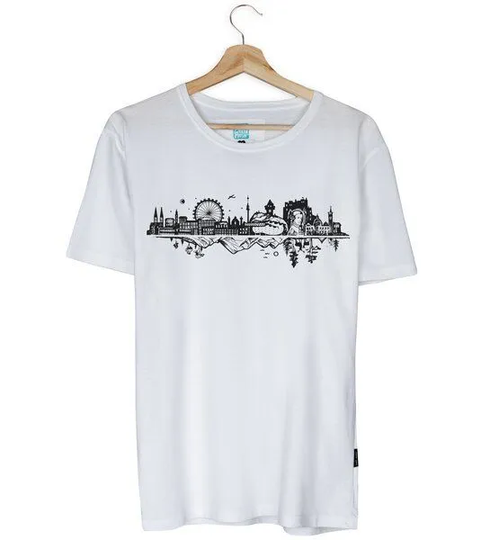 Gary Mash GARY MASH Shirt Art & Nature aus Biobaumwolle, Weiß, – Produktbild 3 von 4