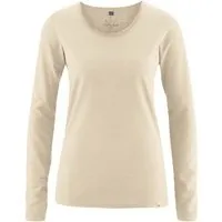 HempAge HempAge Damen Langarm-Shirt Lene Hanf/Bio-Baumwolle, Gobi, – Produktbild 1 von 1