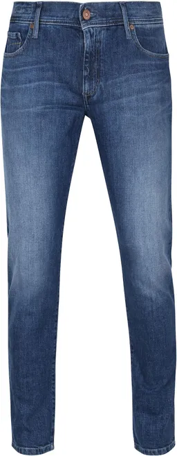 Alberto Alberto Slim Organic Denim Dark Blue - Größe W 30 - L 34 – Produktbild 1 von 1