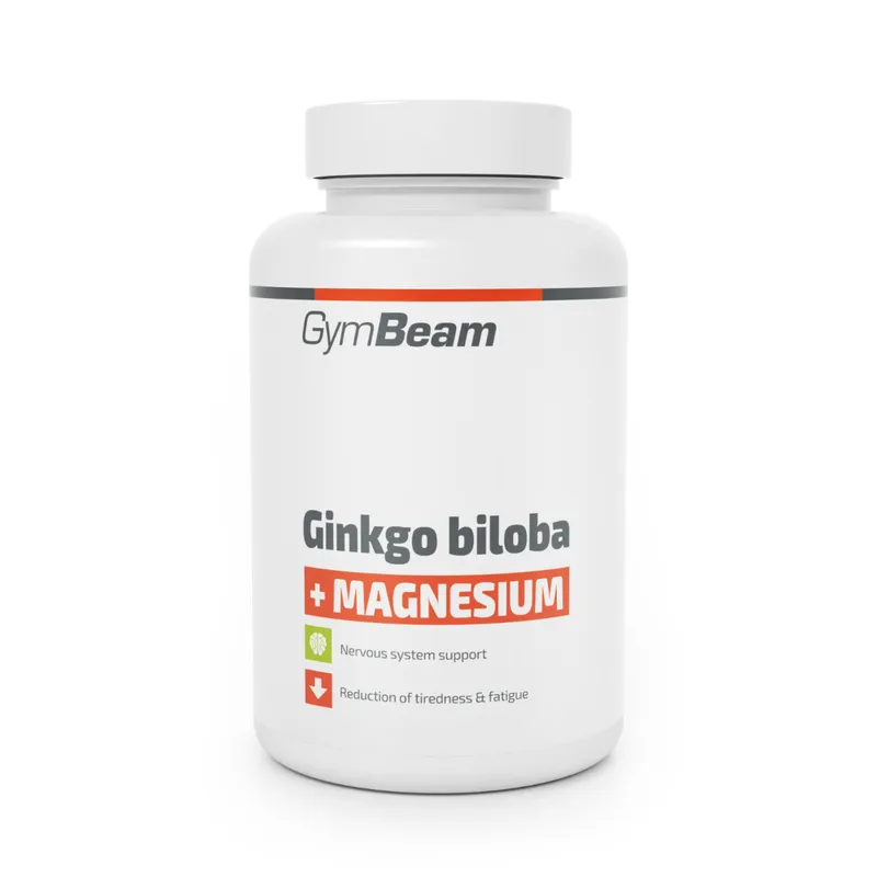 GymBeam GymBeam Ginkgo Biloba + Magnesium 90 Kapseln – Produktbild 1 von 1
